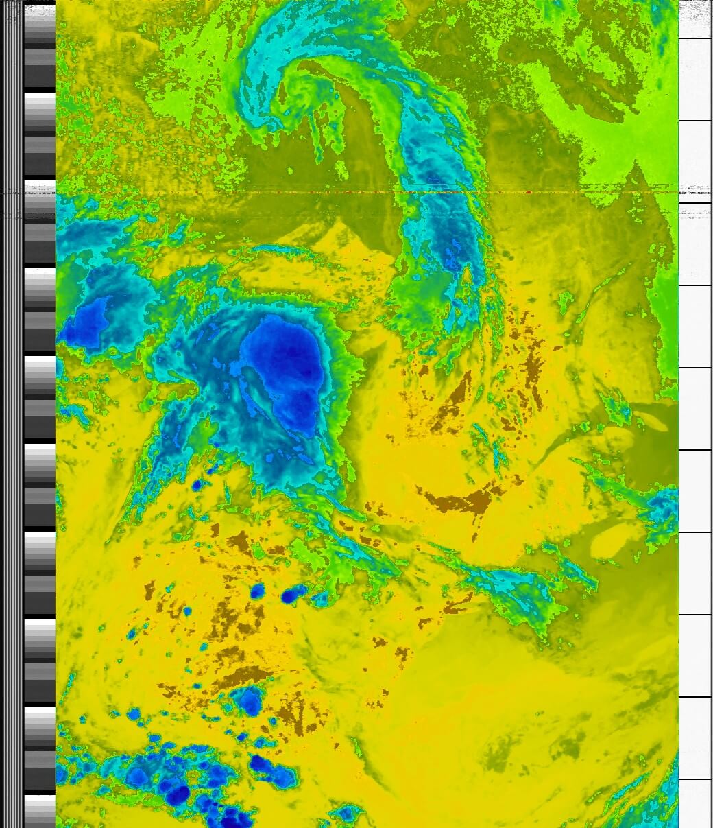 Thermal Map from NOAA-15